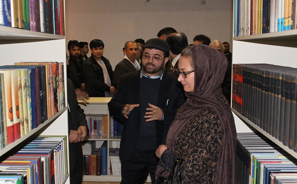 افتتاح کتابخانه عمومی فرهنگسرای نمارسانه از دریچه تصویر